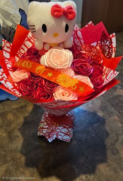 Bouquet of eternal roses graduation 2026