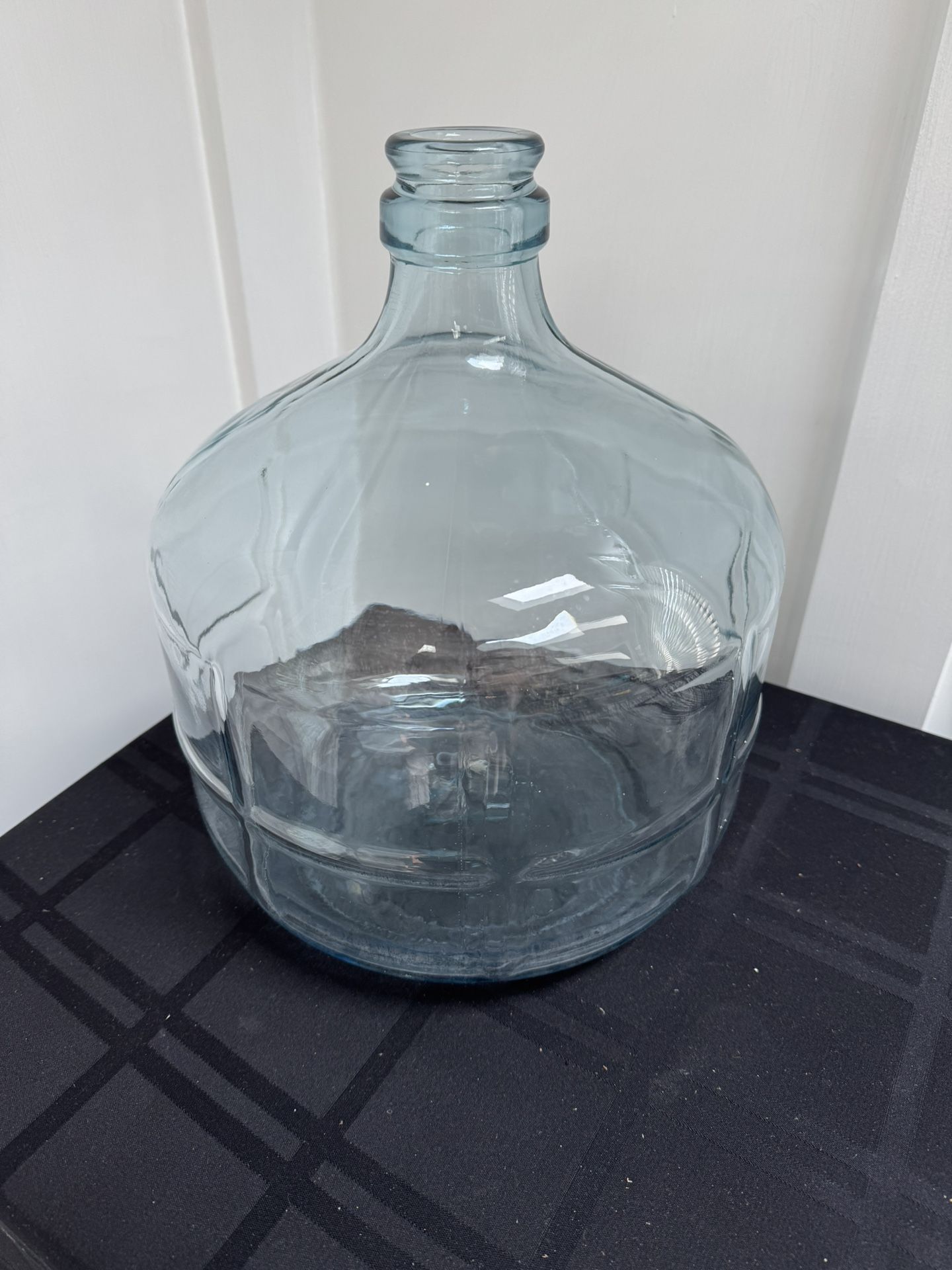 3 Gallon Blue Glass Jug $15