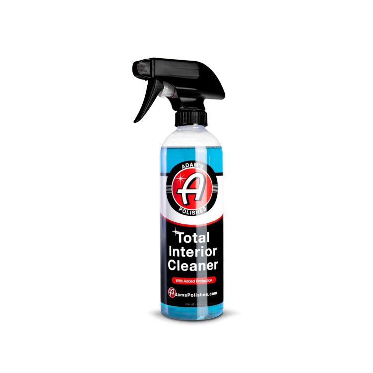 Adam's Polishes Total Interior Cleaner & Protectant (16oz), Quick Detailer & SiO2 Protection, Ceramic Infused UV Protection, Anti-Static, OEM Finish