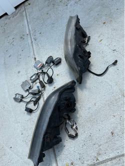 Custom Projector Halo Headlights HID Kit Included – Complete Setup