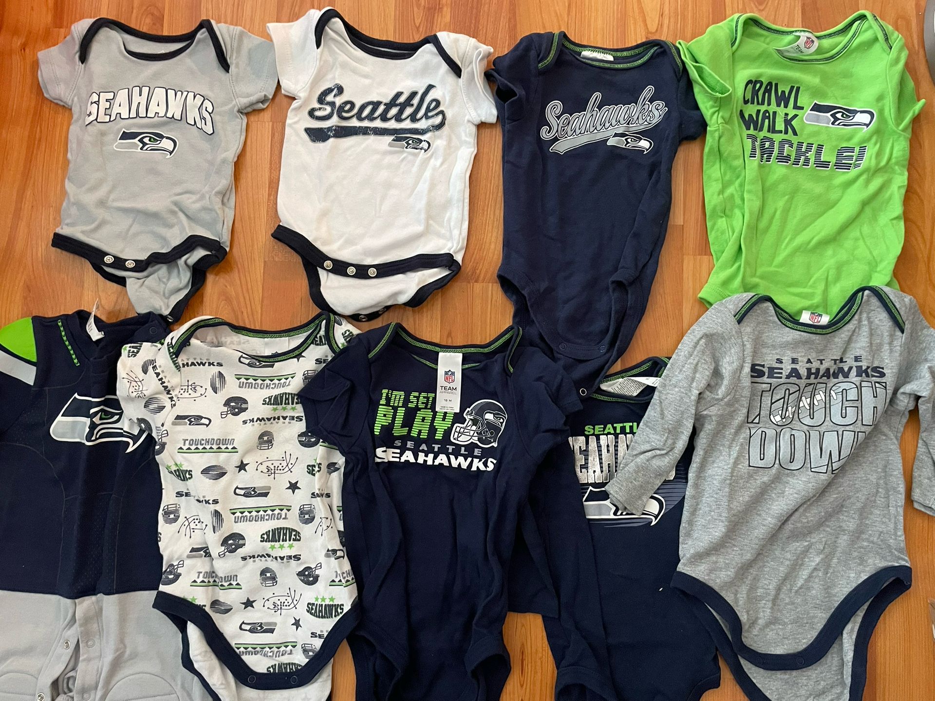 Seahawks Baby And Toddler Clothes 