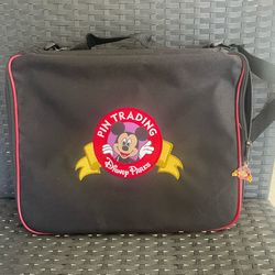 ** Large Disney Mickey Mouse Pin Trading Bag **