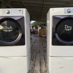 Matching KENMORE ELITE WASHER AND DRYER SET