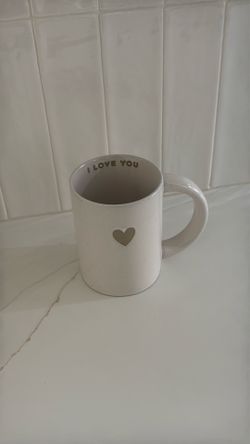 I LOVE YOU tall mug