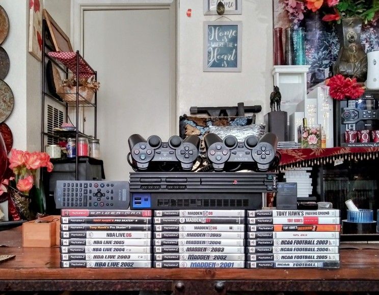 PS2 bundle + 24games $120 OBO