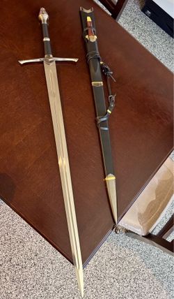 Aragorn strider long sword and scabbard