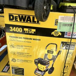 Pressure Washer Dewalt 3400 