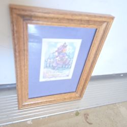 Vintage Jody Bergsma Signed Numbered Handpainted Picture 