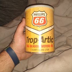 1973 Phillips 66 Trop- Artic Motor Oil Can