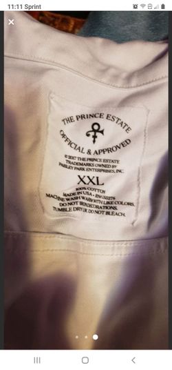 Prince White Denim Jacket