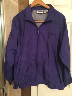 Reebok purple full zip jacket size S
