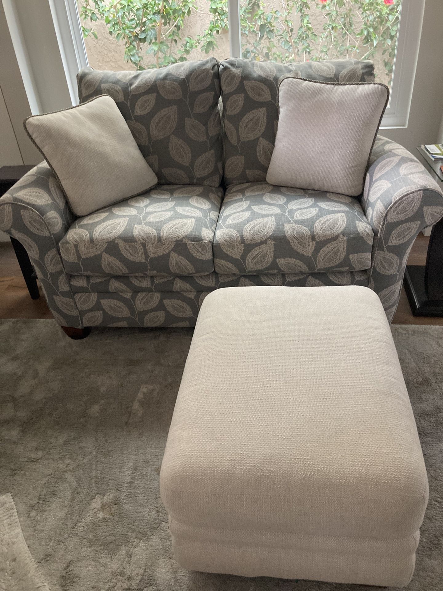La-Z-Boy Loveseat and Ottoman