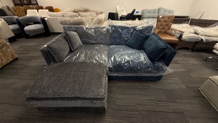 86" Sectional Sofa-Mixed colors (SW921)