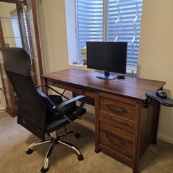 Office Desk and Chair
