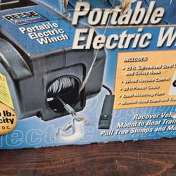 Reese Towpower 2,000 lb. Portable Electric Winch