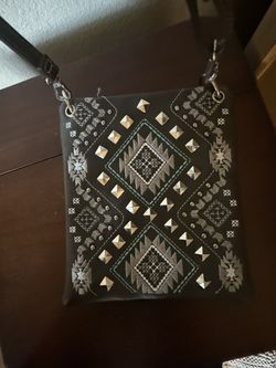 Brand New Leather Artesian Bag