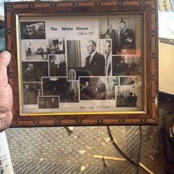 Vintage White House 1967 Photo Gysgt RW Savant