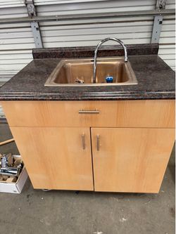 Cabinet/sink/faucet