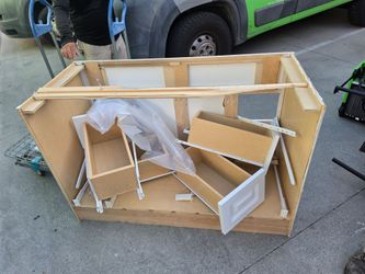 Free vanity cabinet