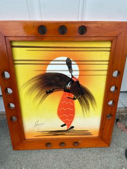 20.5x24 African Canvas art