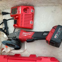 Milwaukee Fuel Grinder Best Deal Batt N Charger