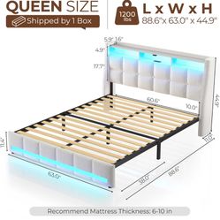 Queen Bedframe 
