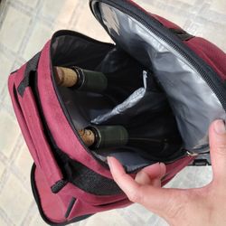 Insulated Wine Tote + Pinic Backpack