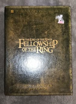 The Lord of the Rings: Fellowship of the Ring - Platinum Series 4-Disc Extended Collector's Edition - COMPLETE & MINT