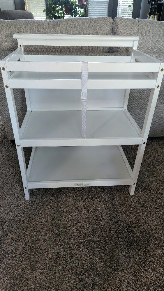 Baby Changing Table - White OBO