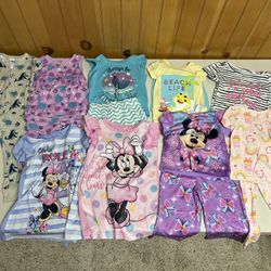 Toddler Girl Pajama Bundle (18 Months)