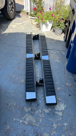 Side step running boards