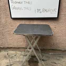 Foldable Dog Grooming Table