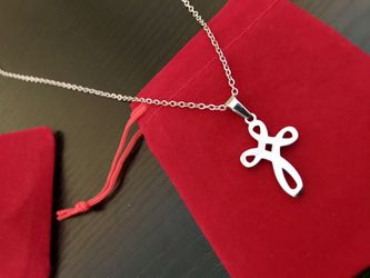 Handmade Stainless Steel Cross Necklace 