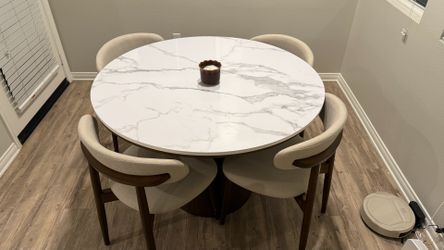 Table and chairs
