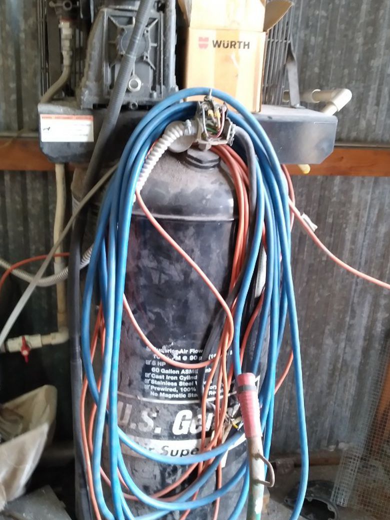 Maybe 80 Or 100 Gal Compressor Needs New 2 Phase Motor
