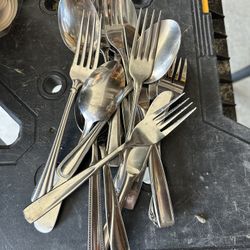 Assortment Of Silverware Free