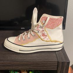Converse Chuck Taylor 70 Floral Metallic Sz 6.5 Youth 