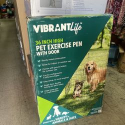 Pet Exercise Pen 36” Vibrant