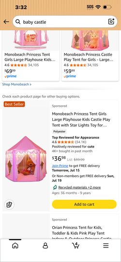 Baby castle