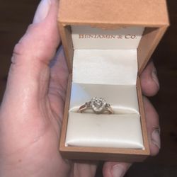 Rose Gold Diamond Ring