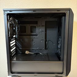 CLEAN Black Be Quiet! Pure Base 500 ATX Mid Tower Personal Computer Case (Includes 2 Original New Pre-Installed Silent Pure Wings 2 Fans)