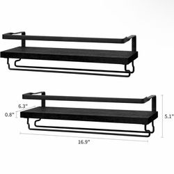 2 Piece Mounted Wine Rack