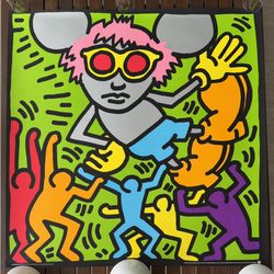 Keith Haring - Andy Mouse Print 