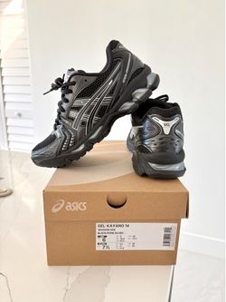 Asics Gel Kayano 14 Black Pure Silver