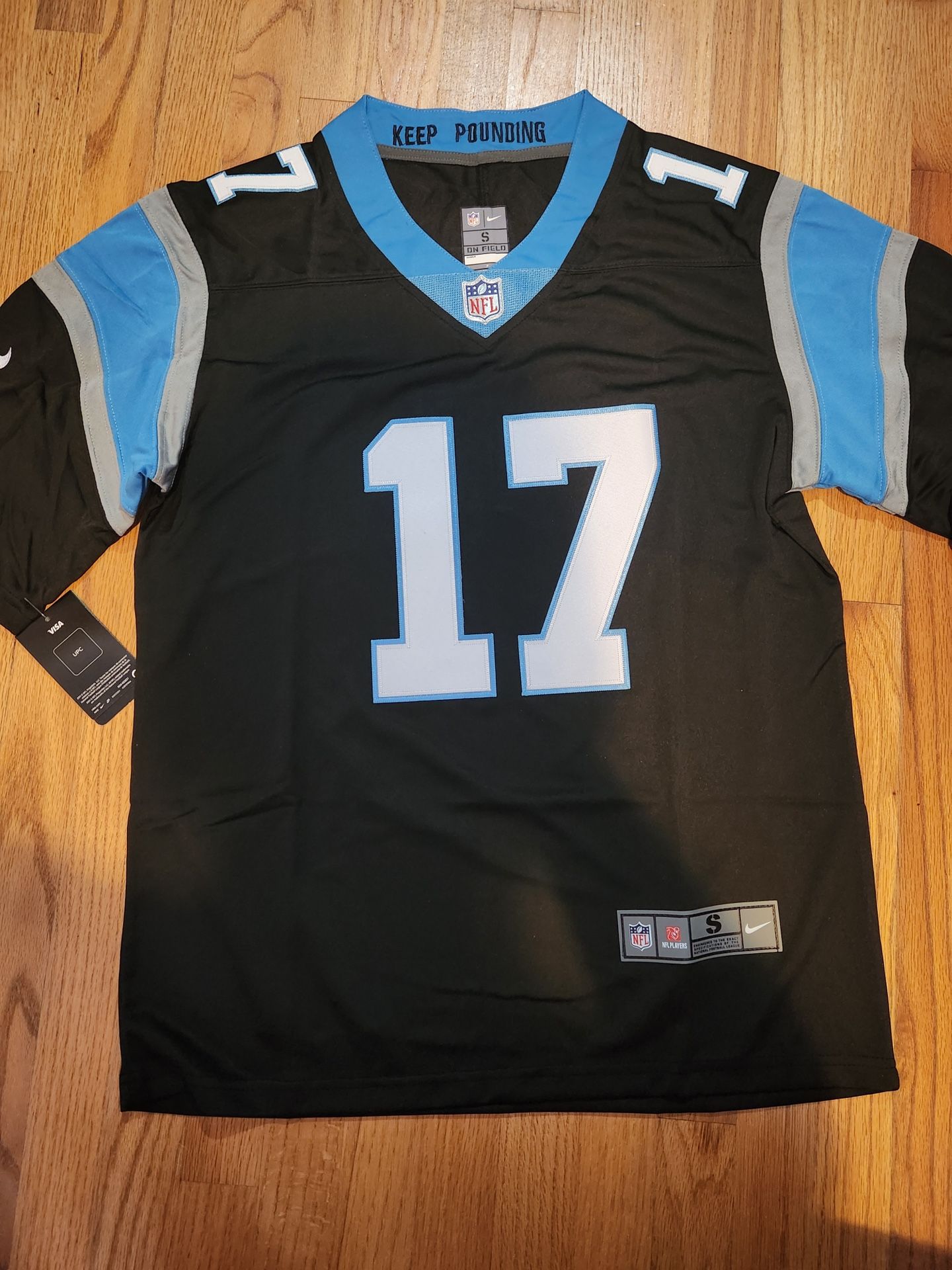 NFL Panthers Carolina Panthers Xavier Legette football uniform jersey