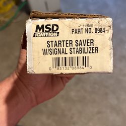 MSD Starter Saver 