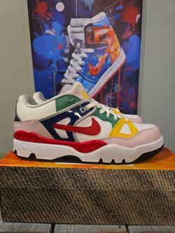Size 12 - Nigo x Nike Air Force 3 SP Low White Multi-Color