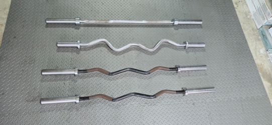 Weightlifting bars