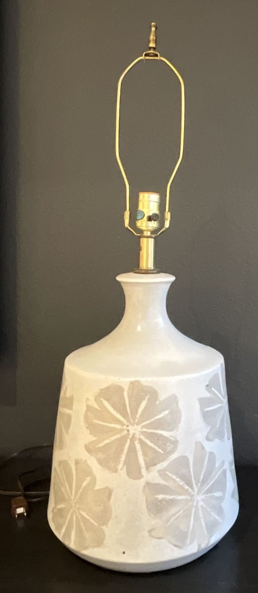 Mid Century Studio Pottery Lamp — Attributed to David Cressey