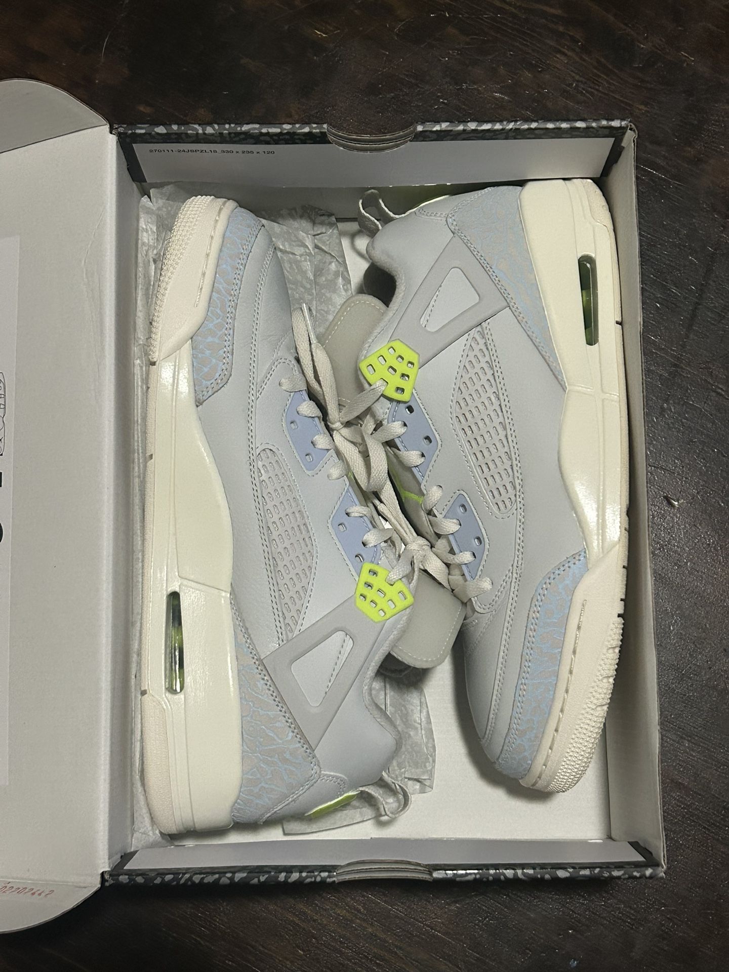 Jordan Spizike Photon Dust Blue